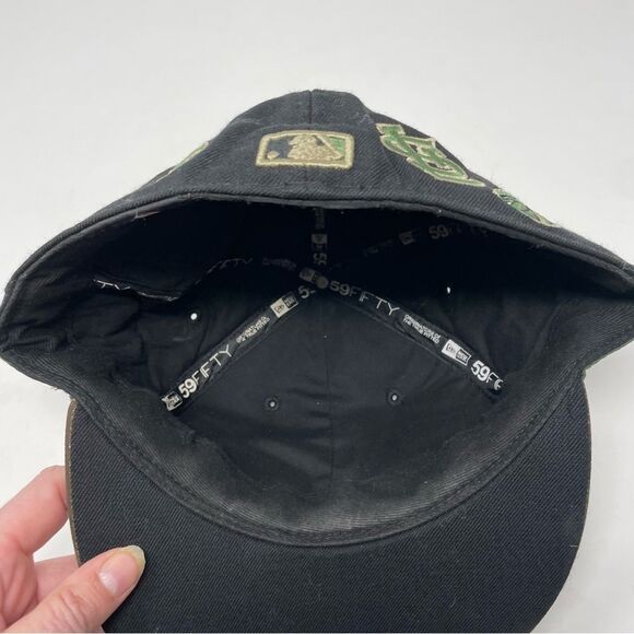 New Era Accessories MLB Logos Camo Baseball Cap/hat sz. 7.75 #MP2 - Picture 7 of 11